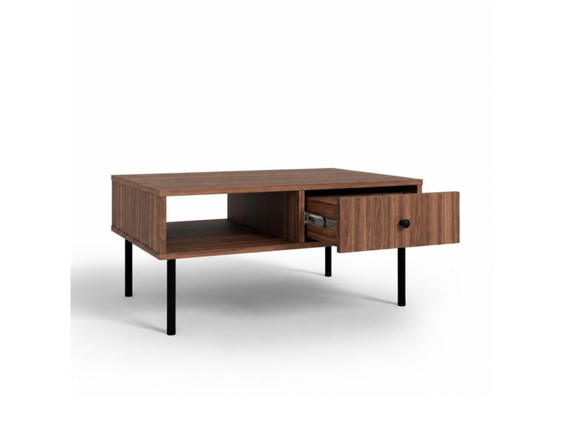  Table basse venus 90 cm - noyer VENUS_LAW/O/03 - Conforama B