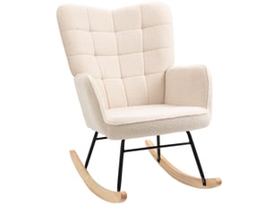 Fauteuil fixe MODENVIE  Polyester beige vendu A l'unité
