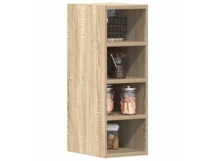 Meuble de rangement cuisine, armoire suspendue riga chêne sonoma 20x29,5x60cm