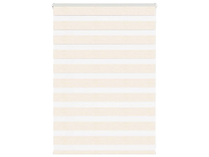  Store zèbre, store de fenêtre beige marbré largeur du tissu 110,9 cm polyester cf48250  - Conforama B