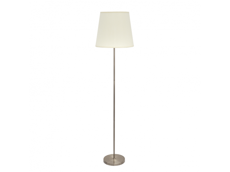  Lampadaire fabrilamp maldívas e27 coloris cuir beige 175 x 40 x 40 cm 110641014 - Conforama A