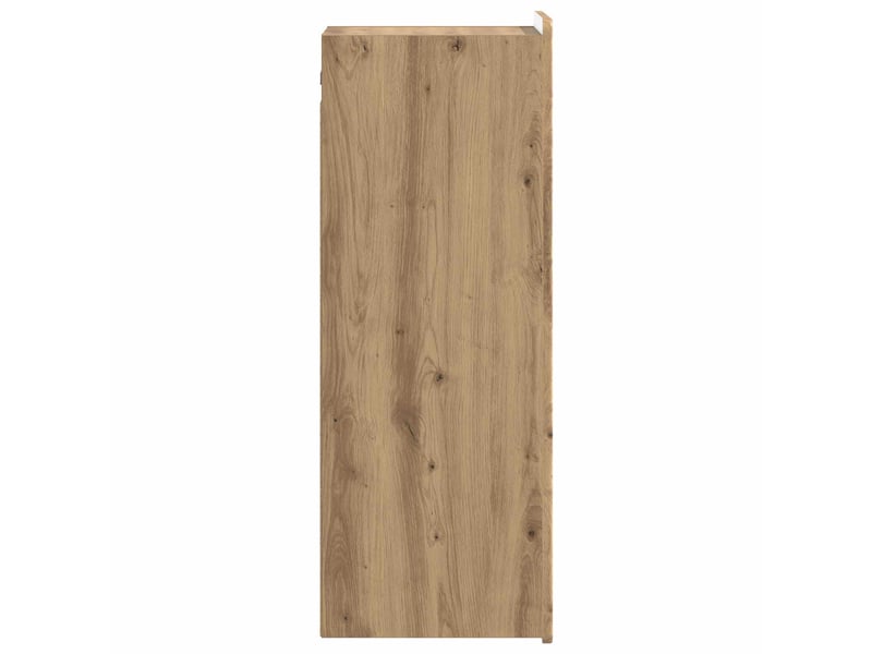  Armoire murale salon, meuble de rangement 33 x 34,5 x 94 cm bois d'ingénierie  - Conforama E