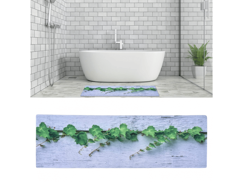  Tapis de bain doux et absorbant, tapis lavable, tapis de sol antidérapant 3d pour - comfortxl  - Conforama C
