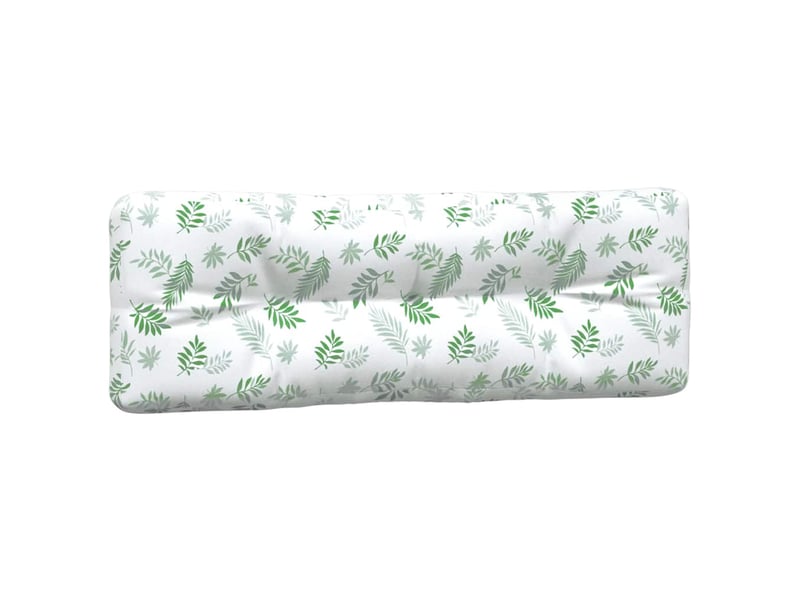  Lot de 5 coussins de palette, coussins de canapé motif de feuilles tissu cf59741  - Conforama D