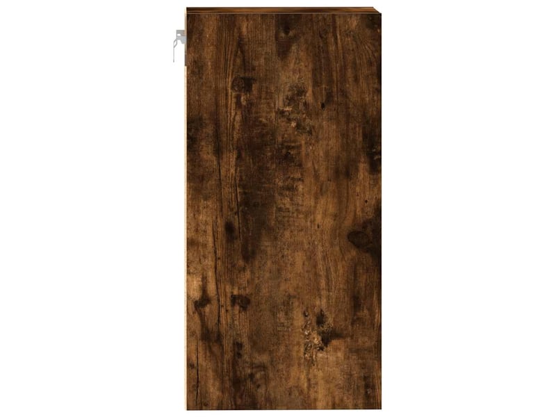  Meuble de rangement cuisine, armoire suspendue chêne fumé 40x29,5x60cm bois d'ingénierie  - Conforama E