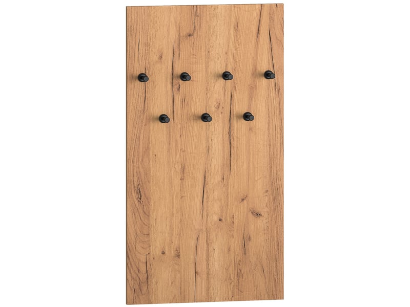 Selsey vasco - porte-manteau mural 7 crochets - 50 cm - chêne Vasco - Conforama A