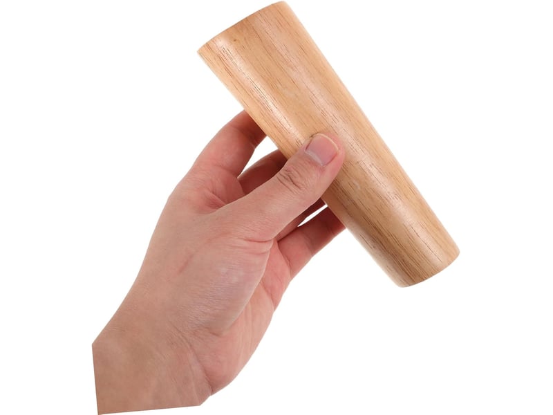  4pièces meuble bois massif ronds de rechange pour table basse et commode réglables hauteur  - Conforama D