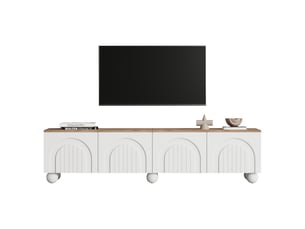 Meuble tv coloris bicolore 180 cm LPOSPI  