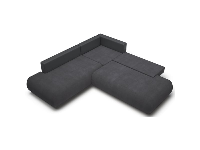  Selsey armone - canapé d'angle convertible - 265 cm - graphite Armone - Conforama D