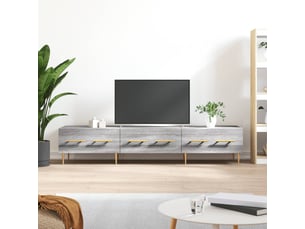 Meuble tv coloris gris 150 cm <strong></strong>  <strong></strong>