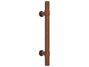 Poignée d'armoire, 96 mm, marron