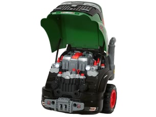 Camion mécano 2 en 1 - jeu d'imitation mécanicien - nombreux accessoires total 60 pièces et effets