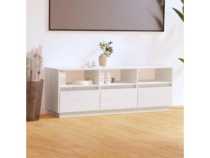 Meuble tv coloris blanc 140 cm <strong></strong>  <strong></strong>