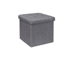 Pouf / repose pied VICMHUANG  gris