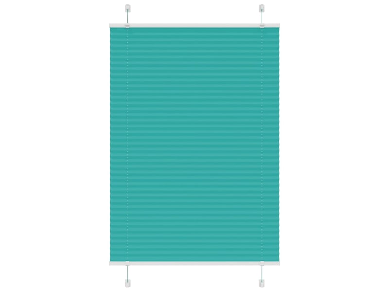  Store plissé, store de fenêtre vert pétrole 95x150 cm largeur du tissu 94,4 cm cf47113  - Conforama B