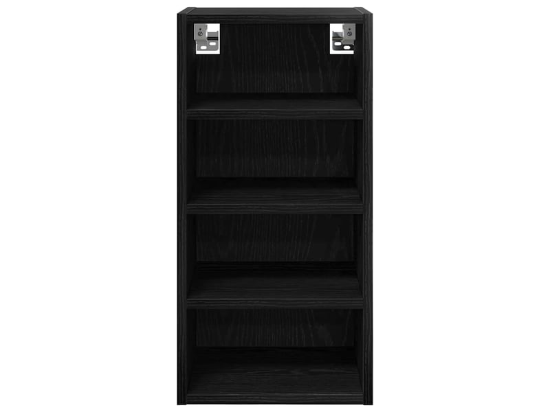 Meuble de rangement cuisine, armoire suspendue chêne noir 30x29,5x60cm - Conforama E