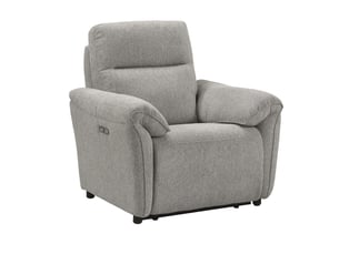 Fauteuil relax électrique BALCO <strong>ALTOBUY</strong> Polyester gris