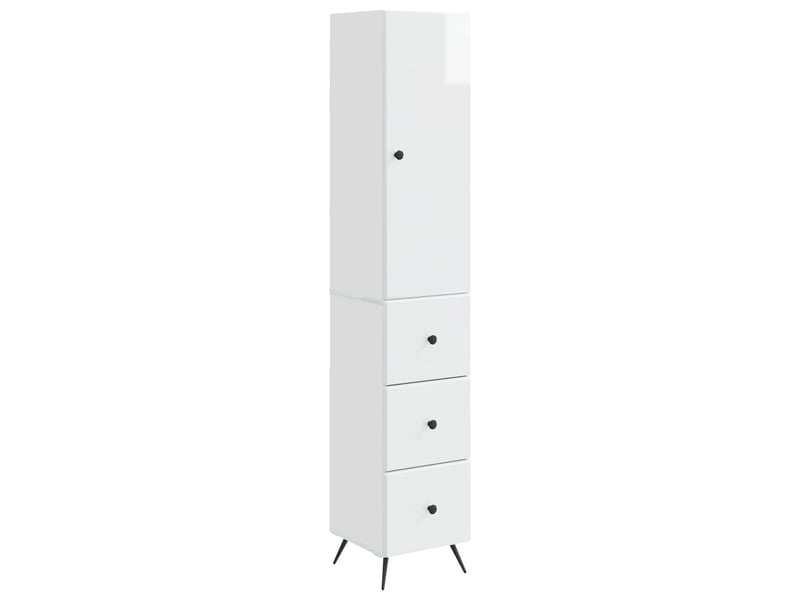 Ensemble de meubles 2 pcs, rangement de salon 34,5x34,5x90 cm bois d'ingénierie shl5530 - Conforama A
