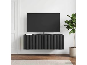 Meuble tv coloris noir 78.5 cm <strong></strong>  <strong></strong>