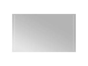 Miroir de salle de bain, miroir de toilette led transparent 100 x 60 cm cf62567