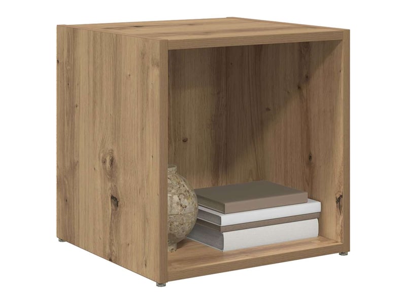  Ensemble meuble tv - banc tv - meuble de rangement 4 pcs chêne artisanal bois d'ingénierie  - Conforama C