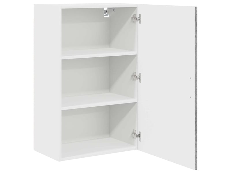 Meuble mural de cuisine | armoire de cuisine gris sonoma 50x31x80cm  - Conforama E