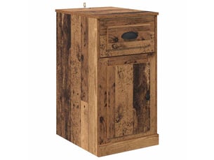Meuble d'appoint, meuble de rangement salon 40 x 50 x 75 cm bois d'ingénierie bois ancien