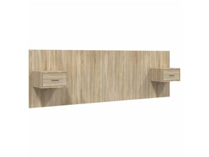 Tete de lit largeur 32.5 cm marron