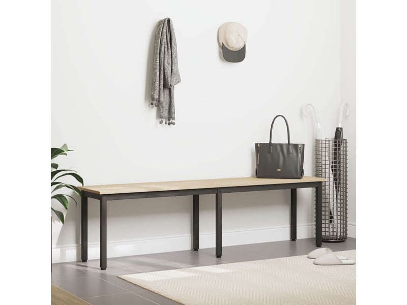 Banc d'entrée, banc d'intérieur sonoma 160x35x45 cm bois d'ingénierie  - Conforama D