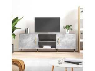 Meuble tv coloris gris 150 cm <strong></strong>  <strong></strong>