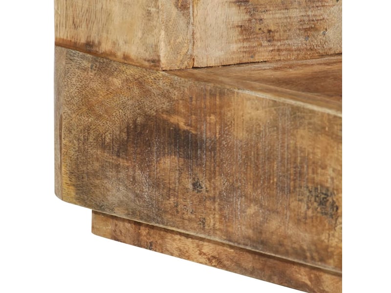  Table basse | table d'appoint salon 45x45x40 cm bois de manguier massif  - Conforama E