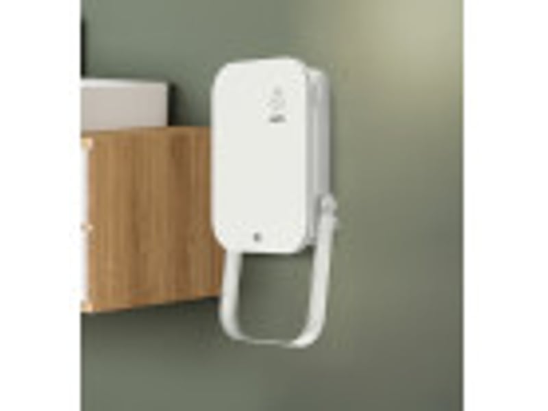  Soufflant mural de salle de bain fabrilamp austria 2000 w blanc télécommande minuterie 230812001 - Conforama D