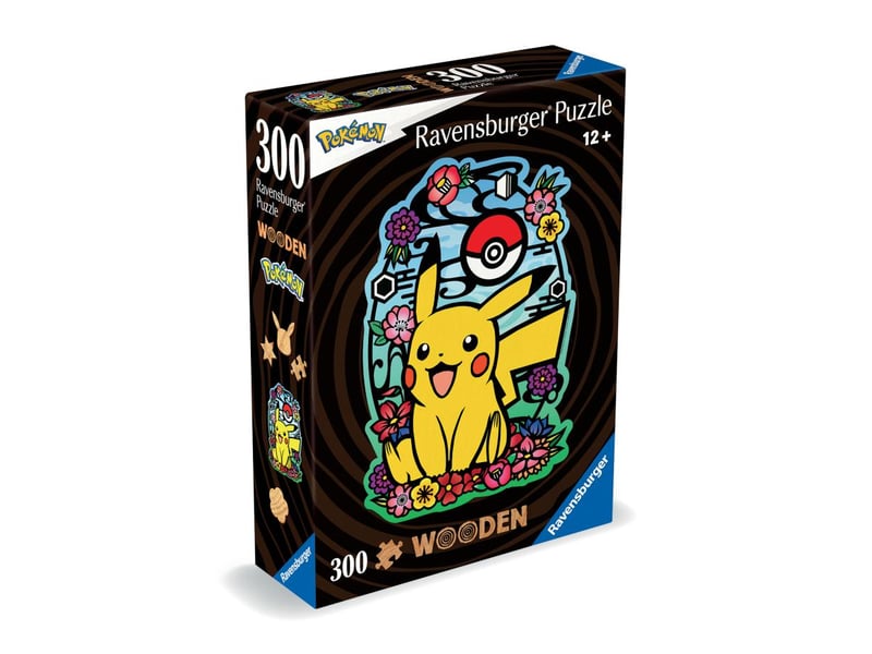  Puzzle en bois 300p pokemon pikachu 4005555007616 - Conforama A