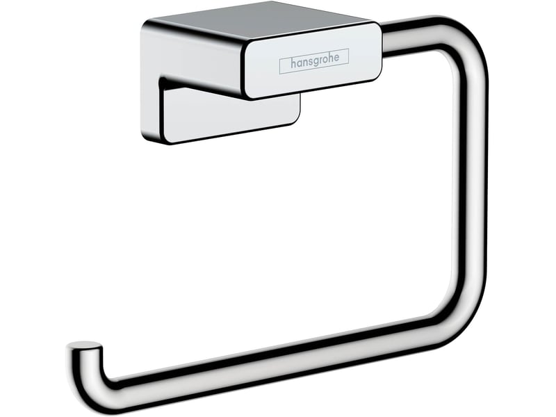  Addstoris porte-papier wc mural à fixation cachée – chrome, largeur 141 mm, accessoire de salle de bains, 41771000  - Conforama A