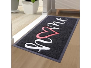 1 pièce 44 x 76 cm (noir) paillasson extérieur home, paillasson intérieur, tapis d'entrée, paillasson extérieur antidérapant et anti-poussière