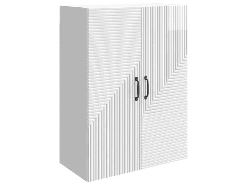  Armoire murale salon, meuble de rangement blanc brillant 66 x 34,5 x 90 cm shl3513  - Conforama A