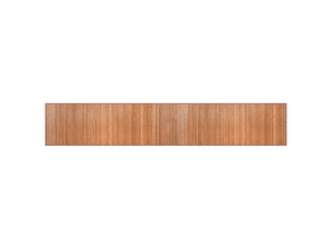 Tapis rectangulaire en bambou naturel 60x400 cm - comfortxl