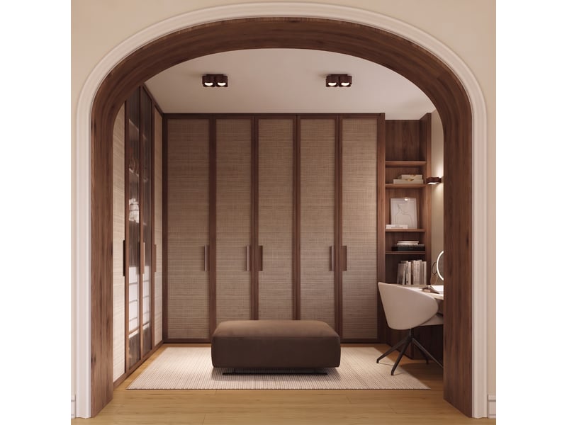  Applique ovio brune gx53 aluminium moderne 6x12x14.5cm SL.3374 - Conforama B