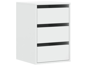 Commode 1 tiroir(s) <strong></strong> <strong></strong> coloris blanc largeur 40 cm