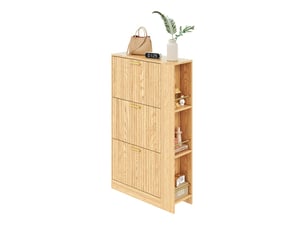 Meuble à chaussures 8 paire(s)  <strong>SWEIKO</strong>  <strong></strong> coloris naturel