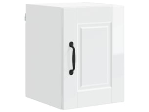 Meuble mural de cuisine, armoire de cuisine blanc brillant 30x31x40cm shl8166