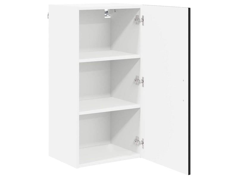  Meuble mural de cuisine, armoire de cuisine noir 40x31x80cm bois d'ingénierie shl6189  - Conforama E