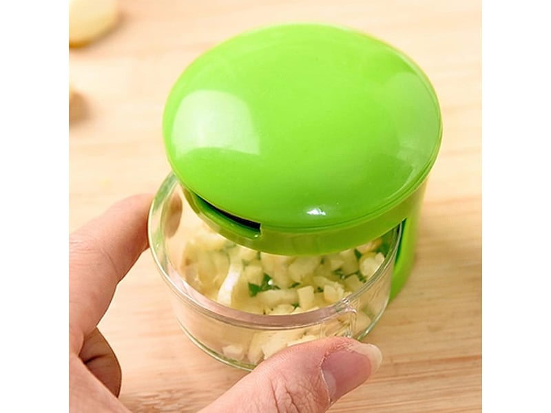  Broyeur d'ail presse-ail portable en acier inoxydable presse-ail multifonction broyeur d'ail coupe-ail de haute qualité facile à utiliser fort utilisé  - Conforama C