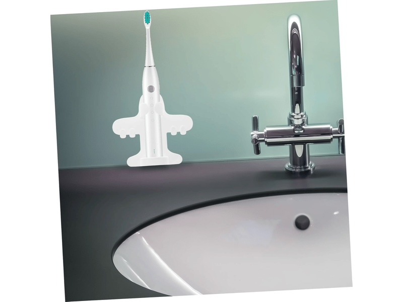  3 pièces support de rangement pour brosse à dents porte brosse à dents support brosse a dent electrique support de brosse à dents  - Conforama C