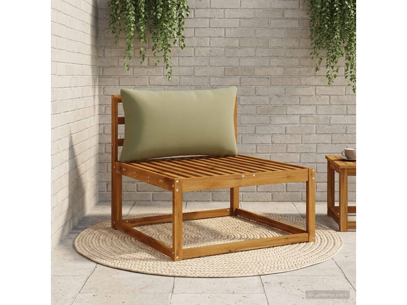  Coussin de dos, coussin de dossier 1 pièce putten 100 % polyester vert olive cf54476  - Conforama B