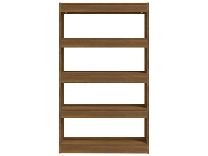  Bibliothèque, étagère de rangement chêne marron bois d'ingénierie  - Conforama E