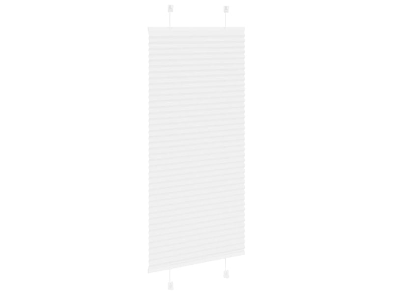  Store plissé, store de fenêtre blanc 60x100 cm largeur du tissu 59,4 cm polyester cf46749  - Conforama D