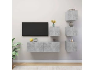 Meuble tv coloris gris 30.5 cm <strong></strong>  <strong></strong>