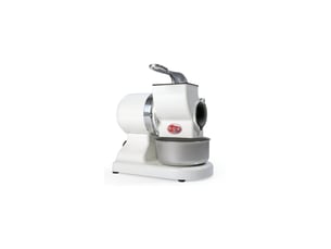 Rgv robusta râpe électrique et spiraliseur aluminium acier inoxydable, blanc