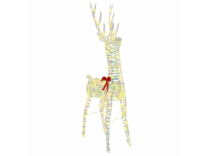  Renne, éclairage de noël, décoration de noël 3d 140 led blanc chaud 128 cm pet cf62041  - Conforama A